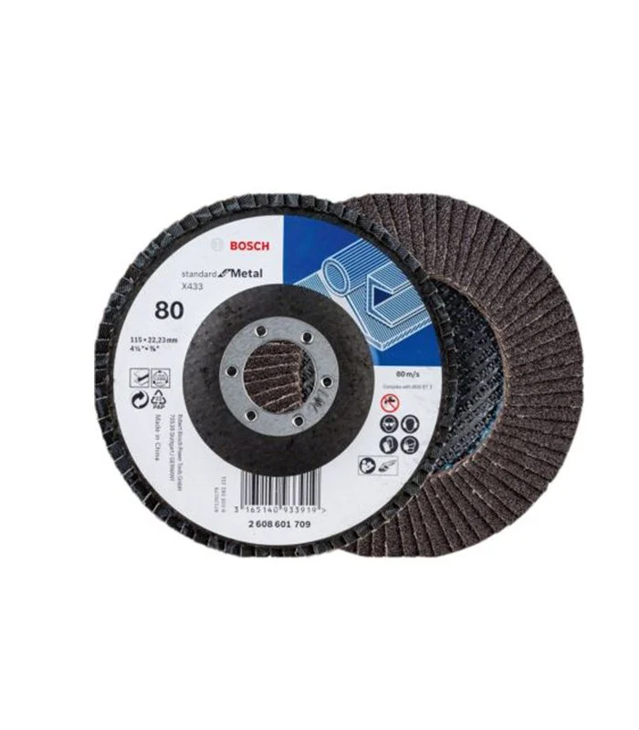 Plateau a lamelle 115mm g80 std metal BOSCH acc