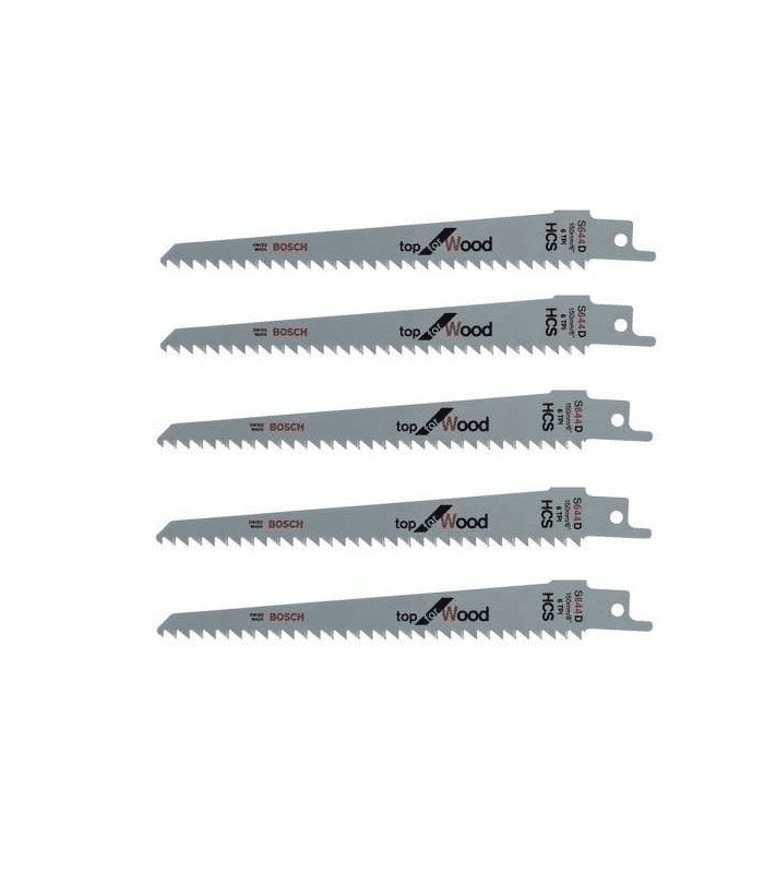 Jeu 5 lame scie sabre s 644 d BOSCH acc