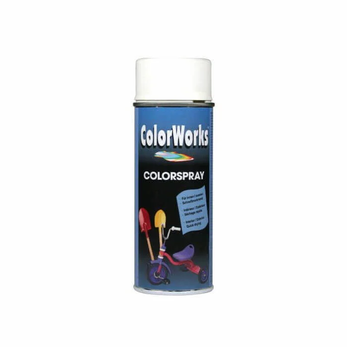Peinture Aérosol 400 Ml Blanc Semi-Brillante