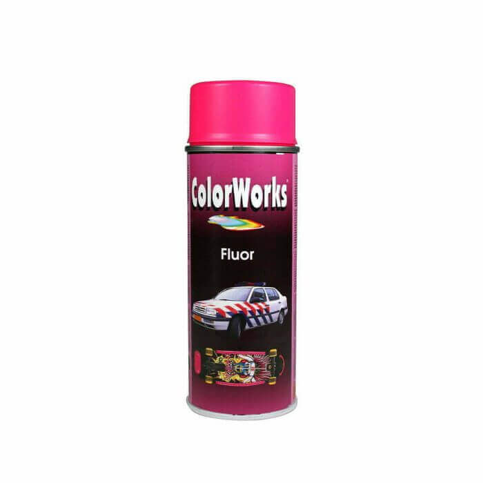 Peinture Aérosol 400 Ml Rose Fluorescent