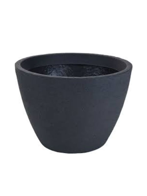 Pot de fleurs rond en pierre 79X57cm