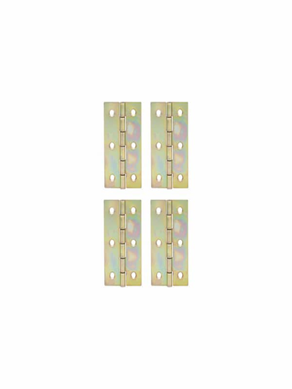 Paumelle Meuble 65 Mm Acier Zingué 4 Pièces