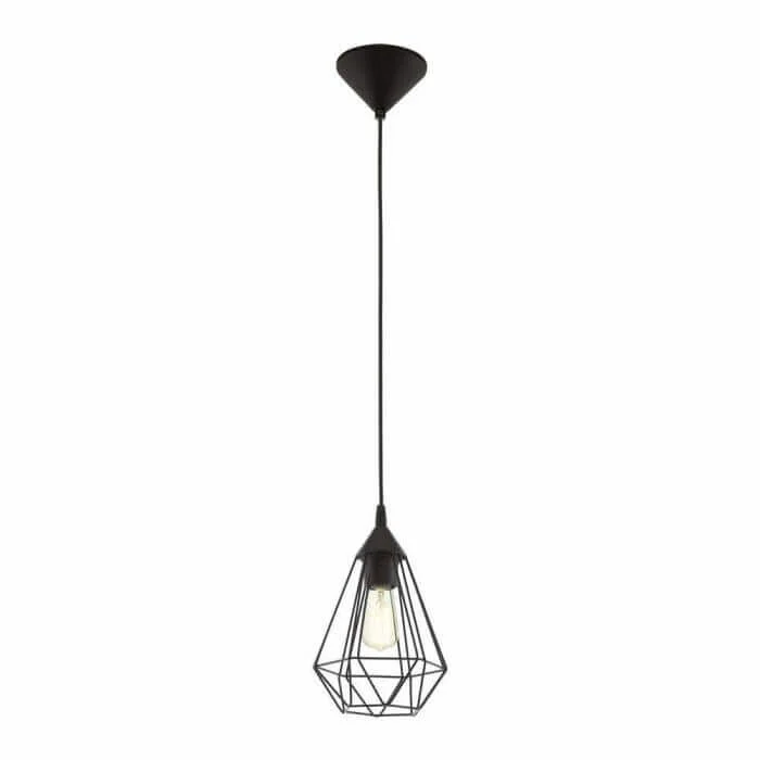 Suspension E27 60W Noir Diamètre 175Mm Tarbes