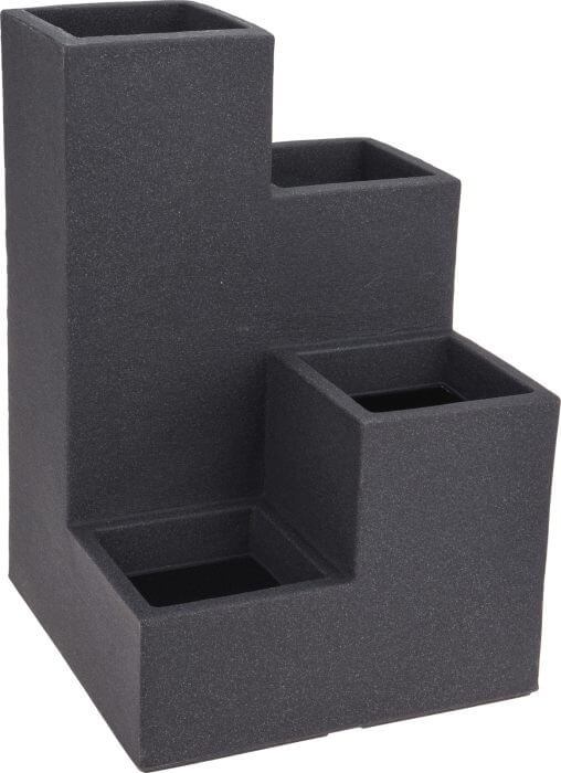 Pot De Fleurs Durable Effet Pierre Resistant Aux Uv