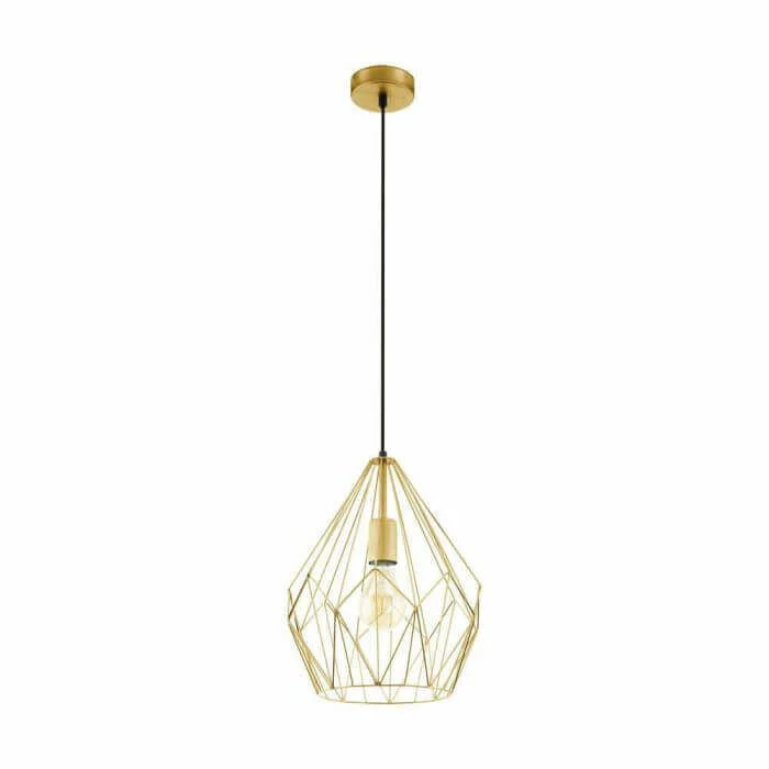 Suspension E27 60W Dore Diamètre 310Mm Carlton