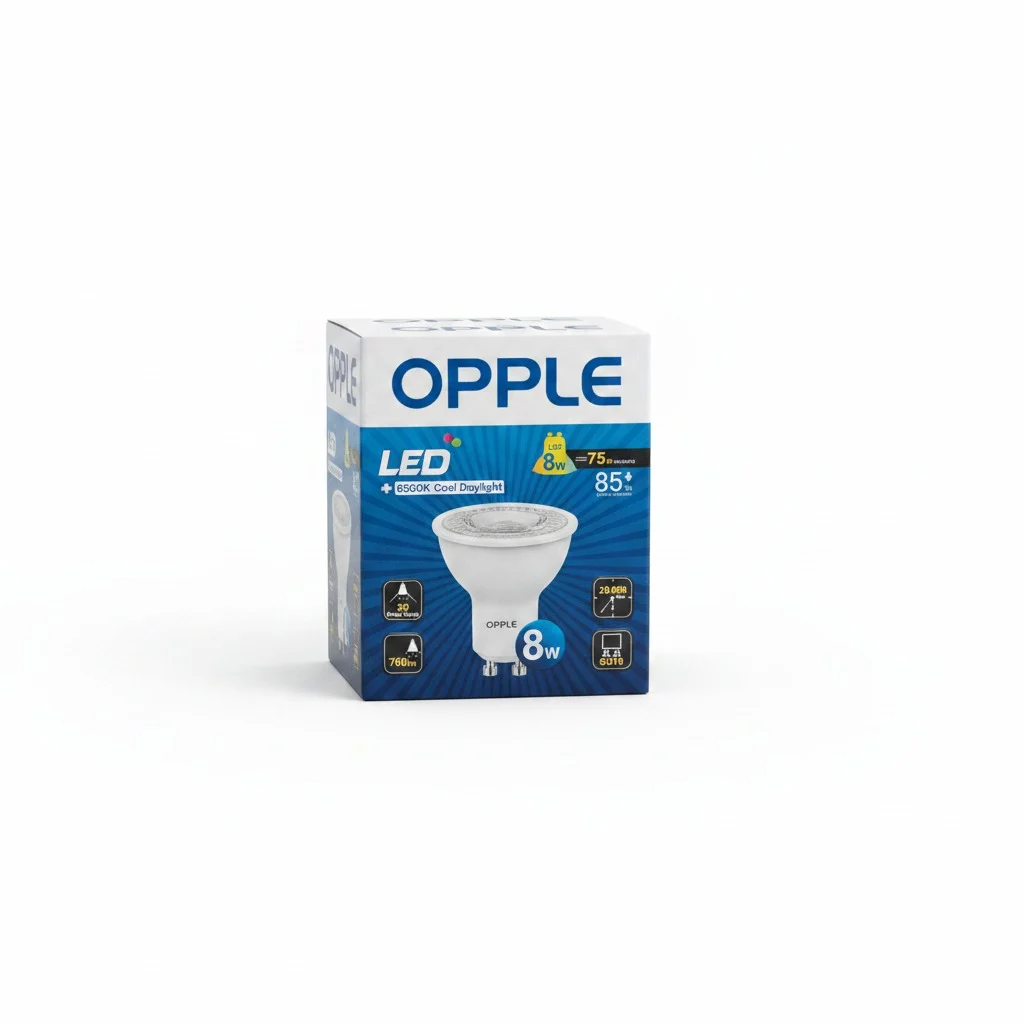 Lampe Led Gu10 8W 6500K Opple