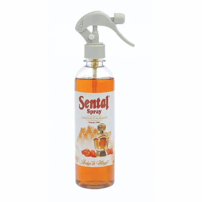 Désodorisant spray 400 ml ambre de minuit-sental