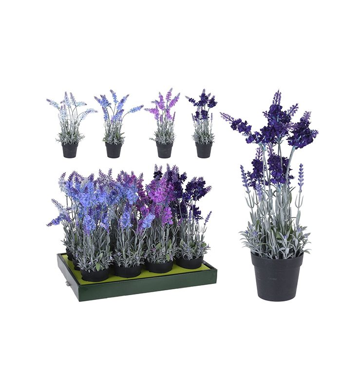 Plante Artificielle Lavende 4 assortiments au choix