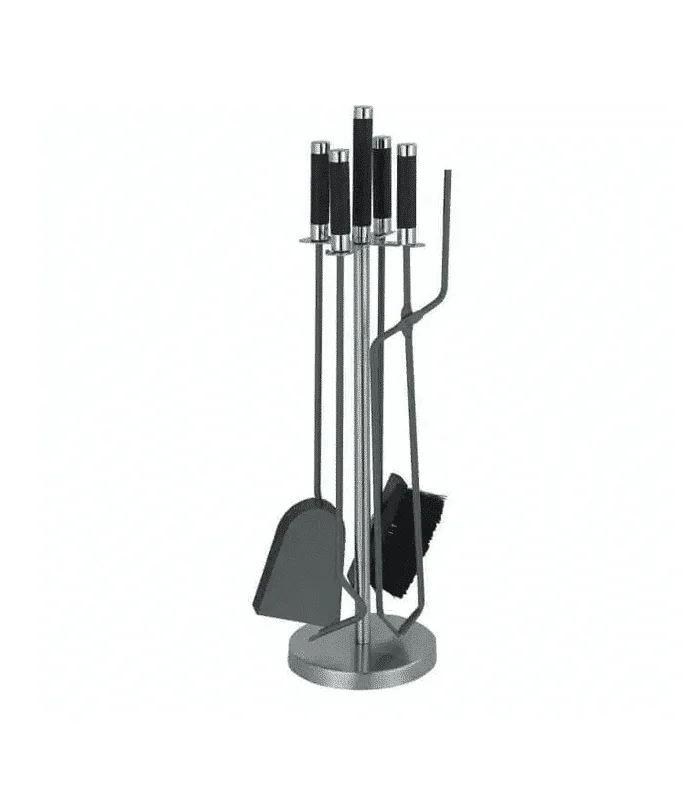 Serviteur de cheminée 5 accessoires 66 cm