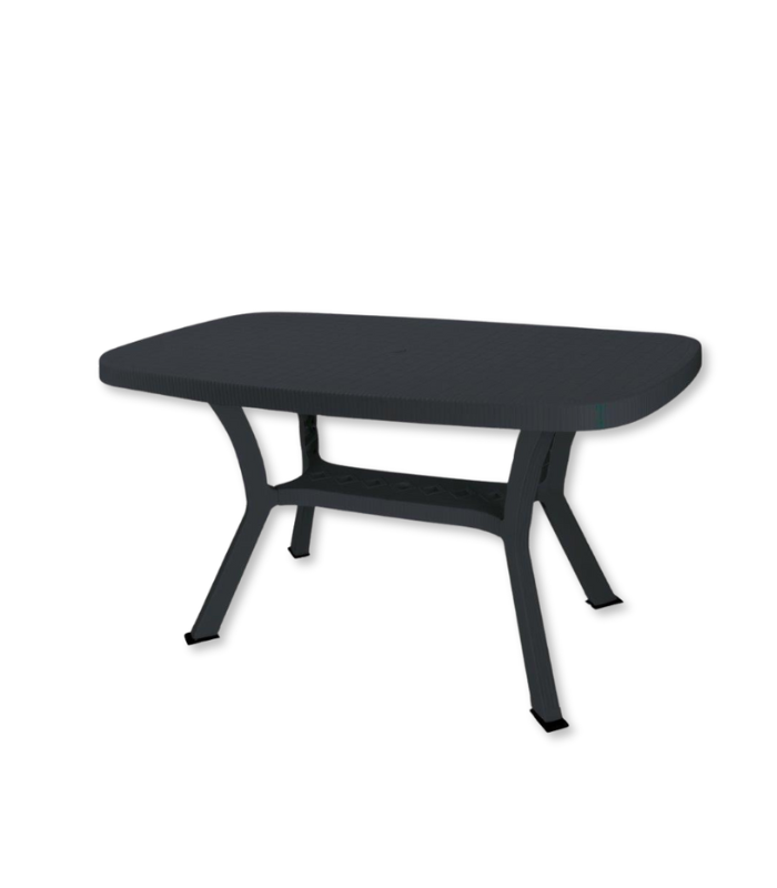 Table Ulisse Elite 86X177X72Cm Anthracite