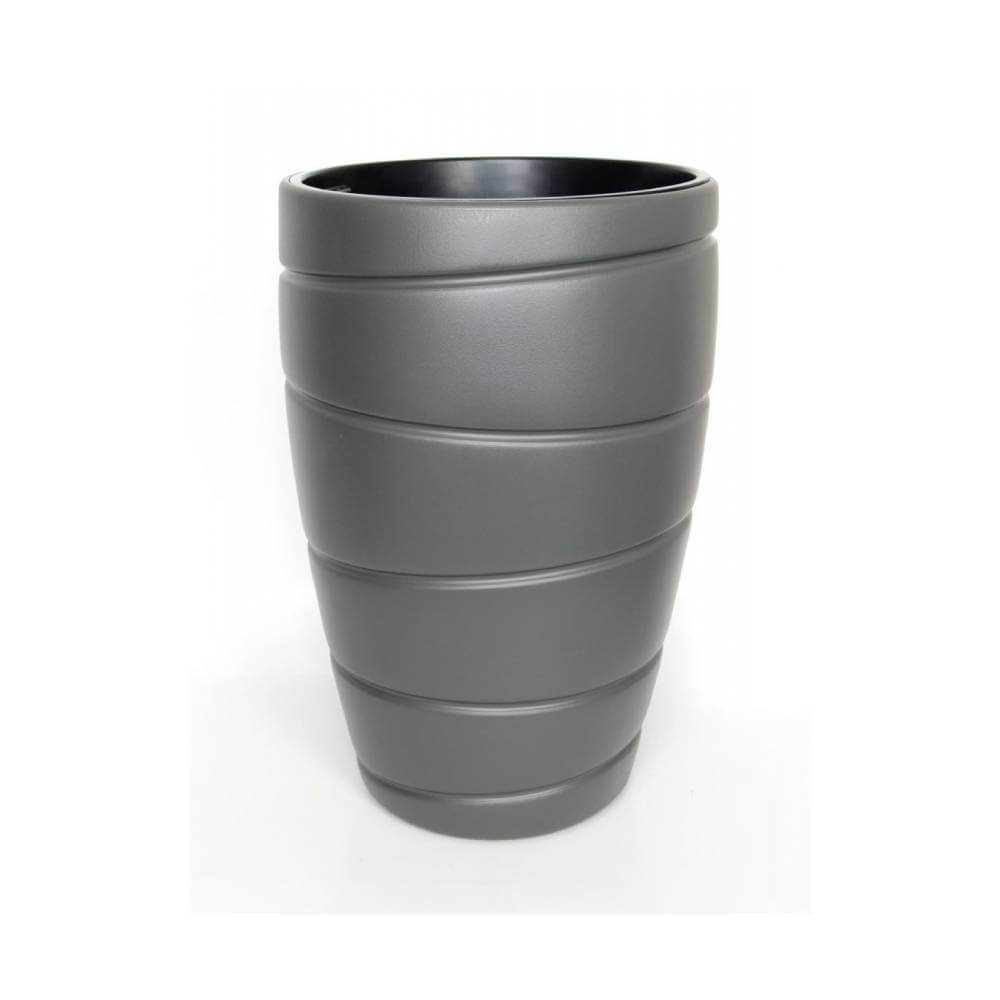 Pot De Fleurs Passa Moyen Gris Anthracite