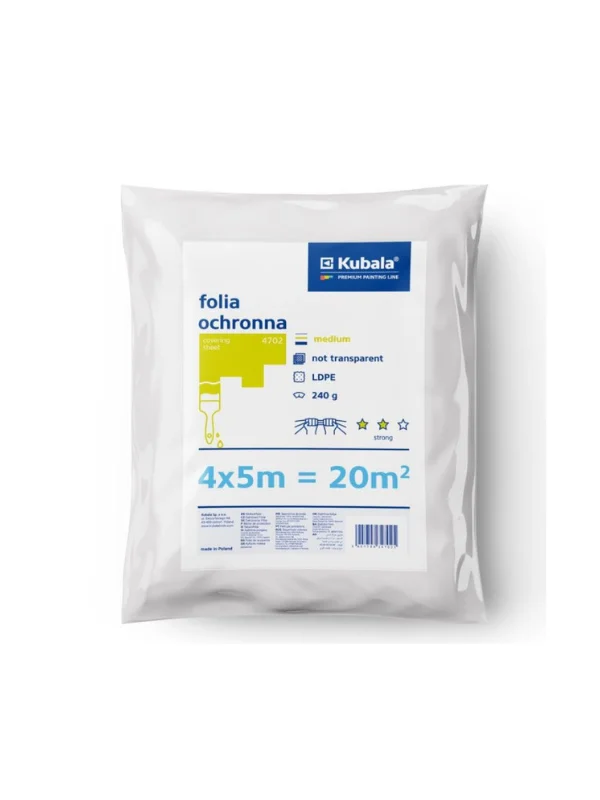 12 Film De Protection 4X5M Feuille Anti-Poussière