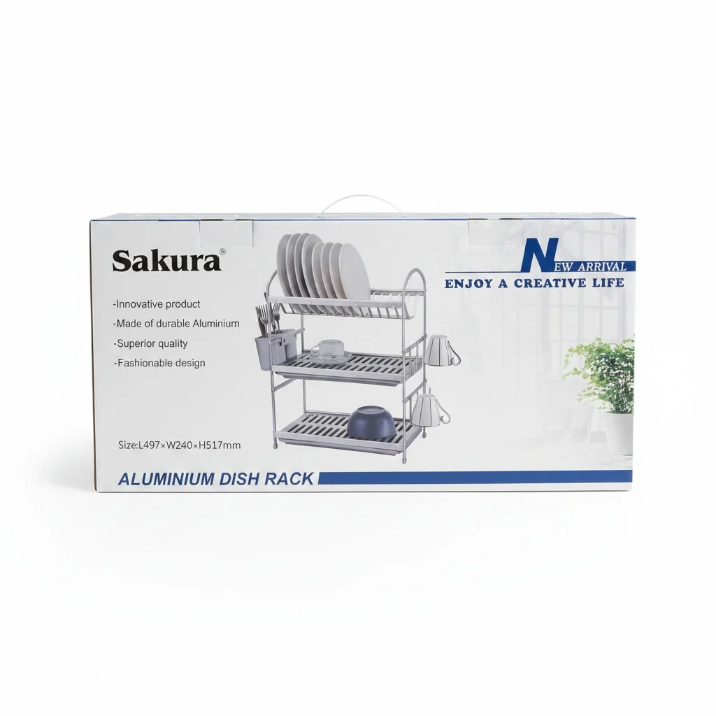 Egouttoir Aluminium 3 Niveau
