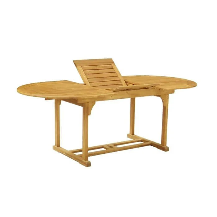 Set Table Oval. Ext T032M+6C131 (160+60)X110X75Cm