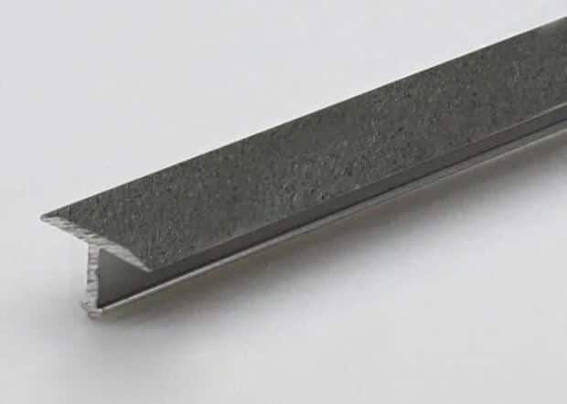 Joint decoratif en argent brillant anthracite