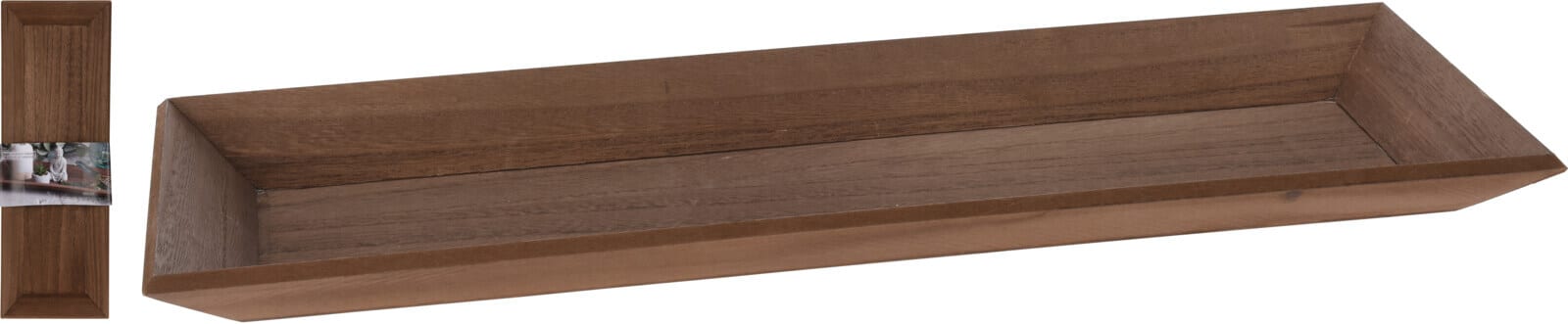Plateau 60X20Cm Marron