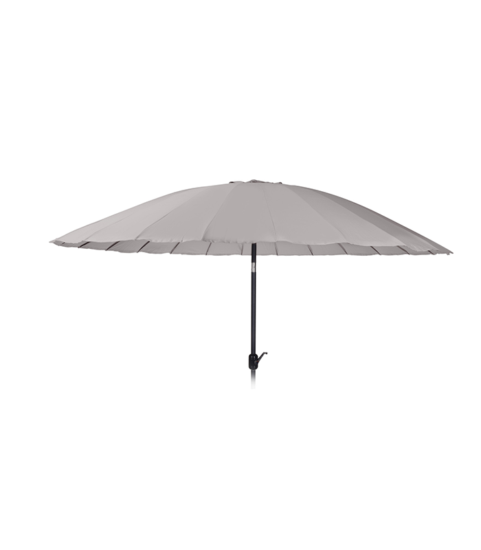 Parasol De Jardin Shanghai Inclinable 325 Cm Gris