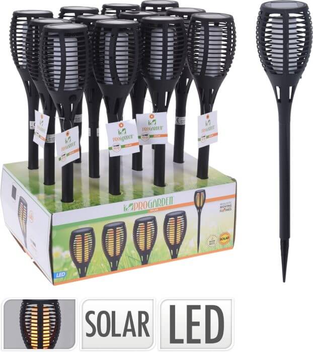 Lampe Solaire Polypropylène 12Cm