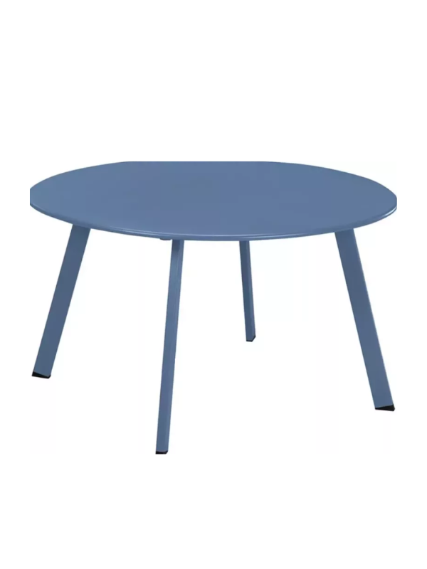 Table Rond 70Cm Bleu