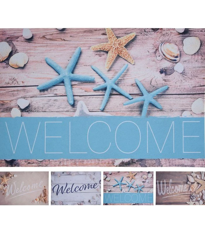 Tapis Polyester 38X58Cm Beach