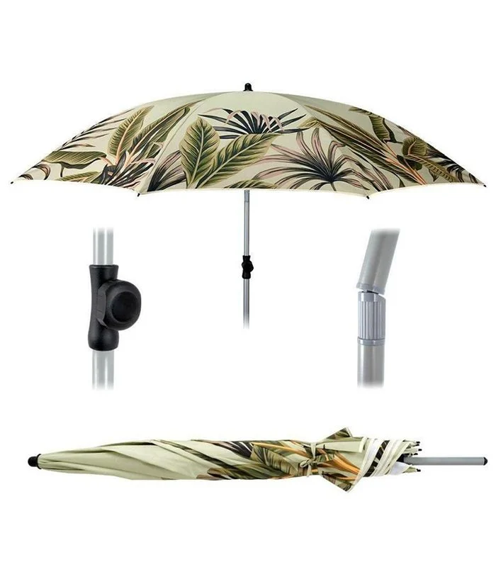 Parasol De Plage 200 Cm Avec Motif