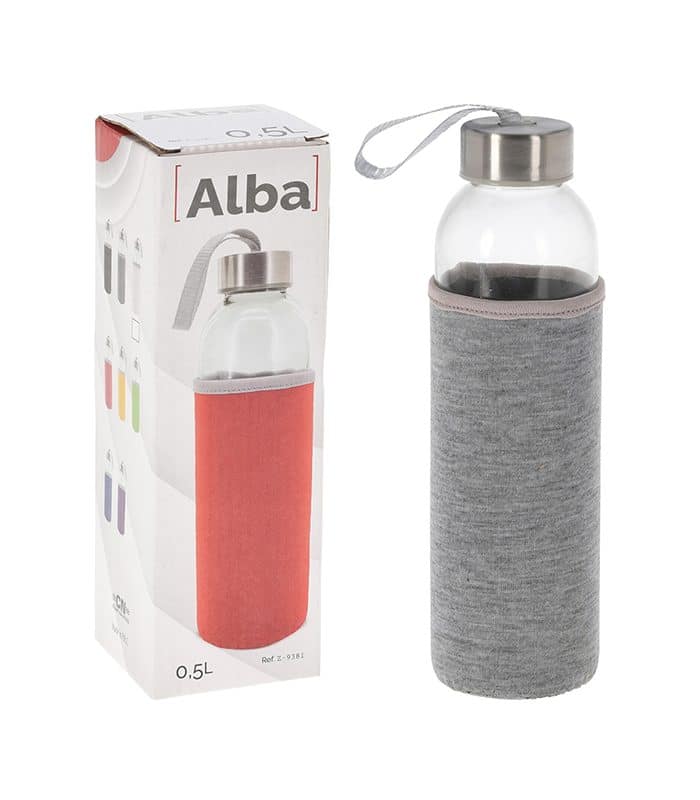 Gourde d'eau en verre 500ML