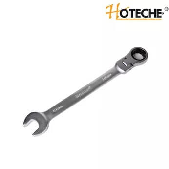 Clé mixte à cliquet flexible coude 13mm