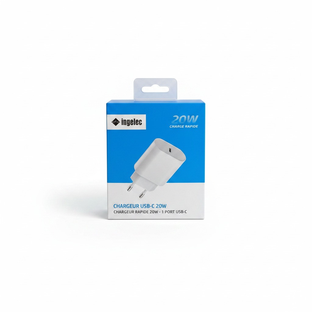Chargeur Type C 1 Port 20w