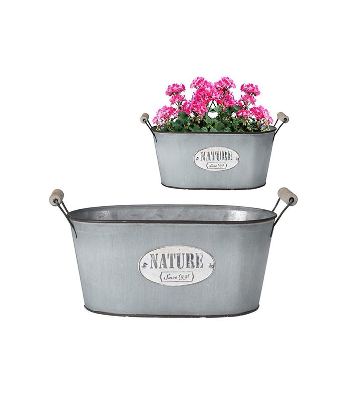 Jardinière Décorative Ovale Pour Fleurs