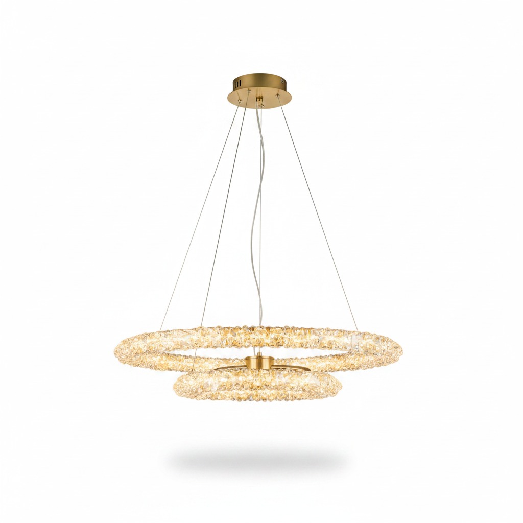 Suspension Led D350+350mm Or 3000k 32w 220v Harmon