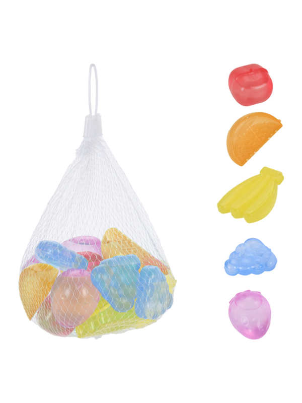 Glaçons colorés dans le filet 18 pcs