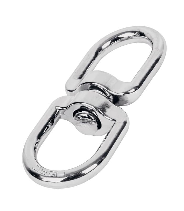 Touret Double Métal Nickelé 8 Mm