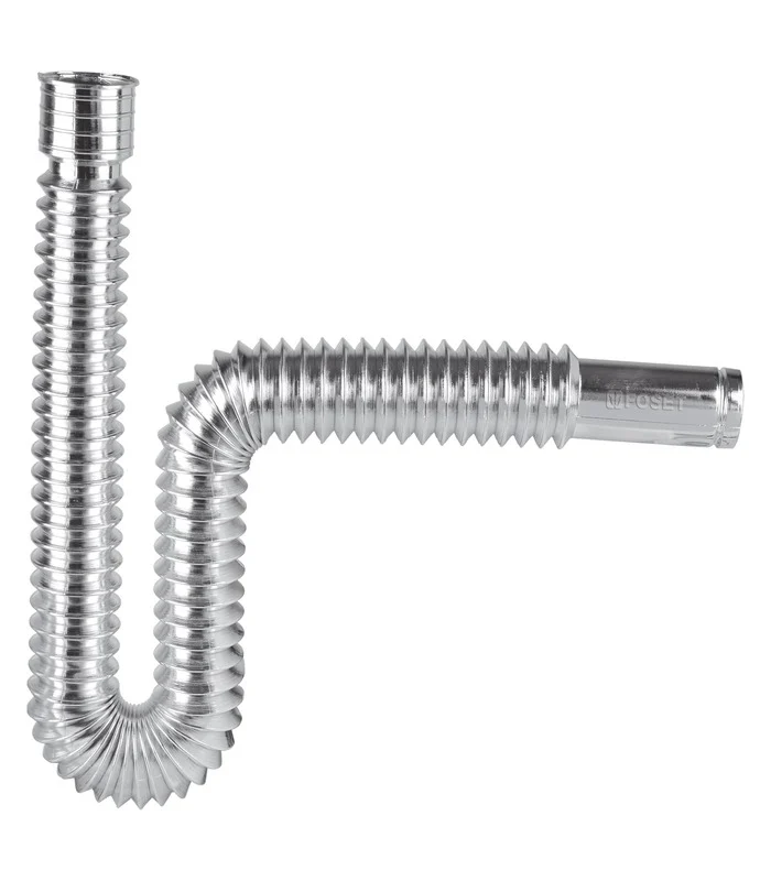 Tuyau Flexible D'Évacuation Chromé
