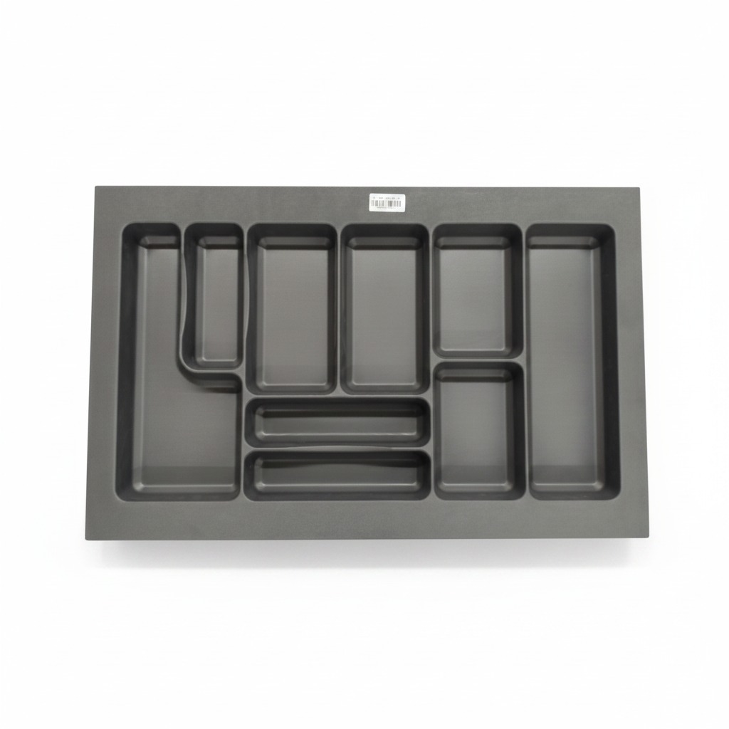 Range Couvert Steely Antracite M:80cm