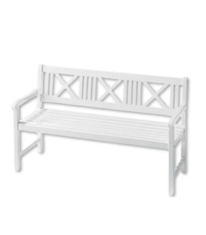 Banc de jardin bois 158x61x90 cm
