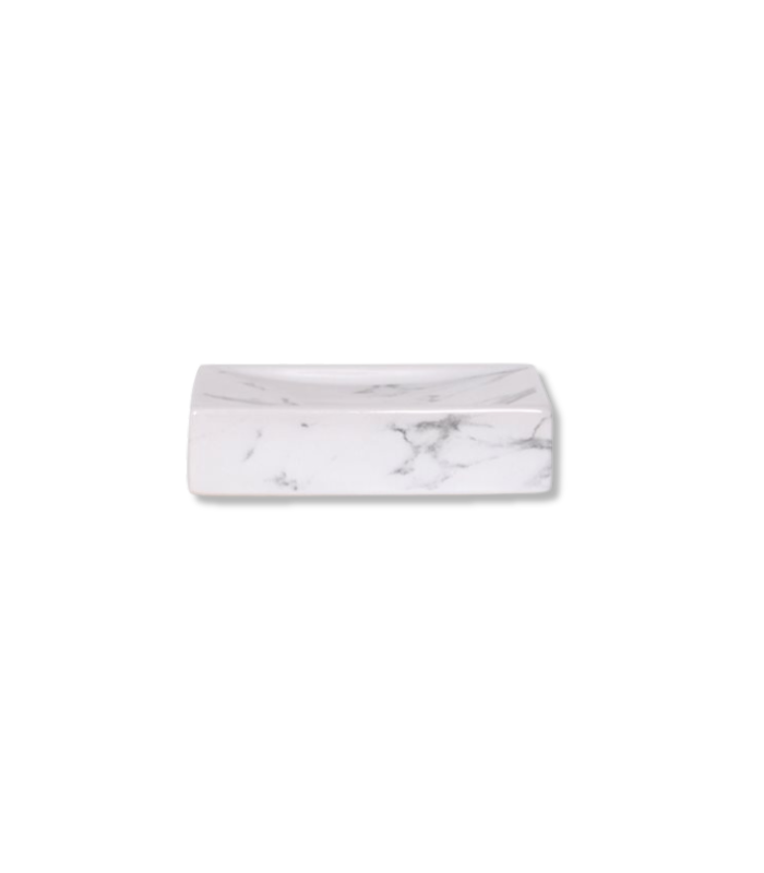 Porte Savon Céramique Toscana Blanc