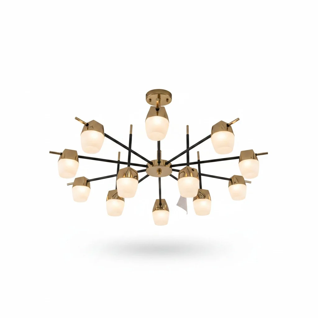 Suspension Amadeus 15bras Led 2clrs 1o2w 220v