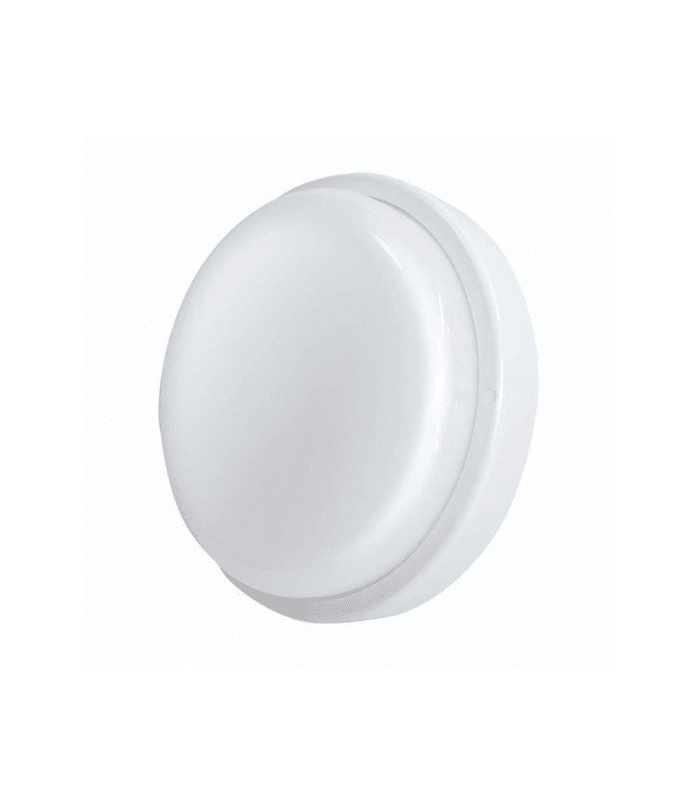 Palafonier led rond avec detecteur 4000k 15w ip20