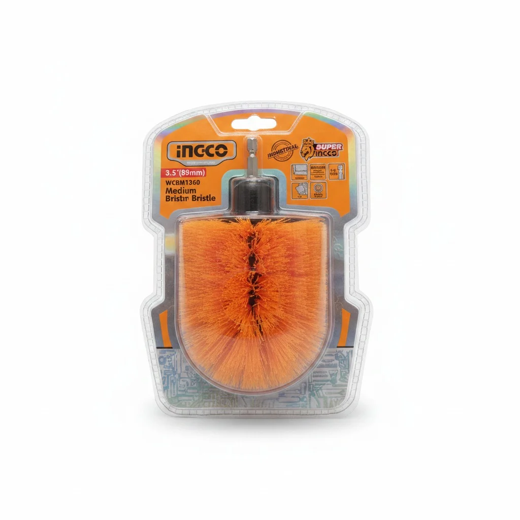 BROSSE DE NETTOYAGE360°PR VISSEUSE À POILS SOUPLES