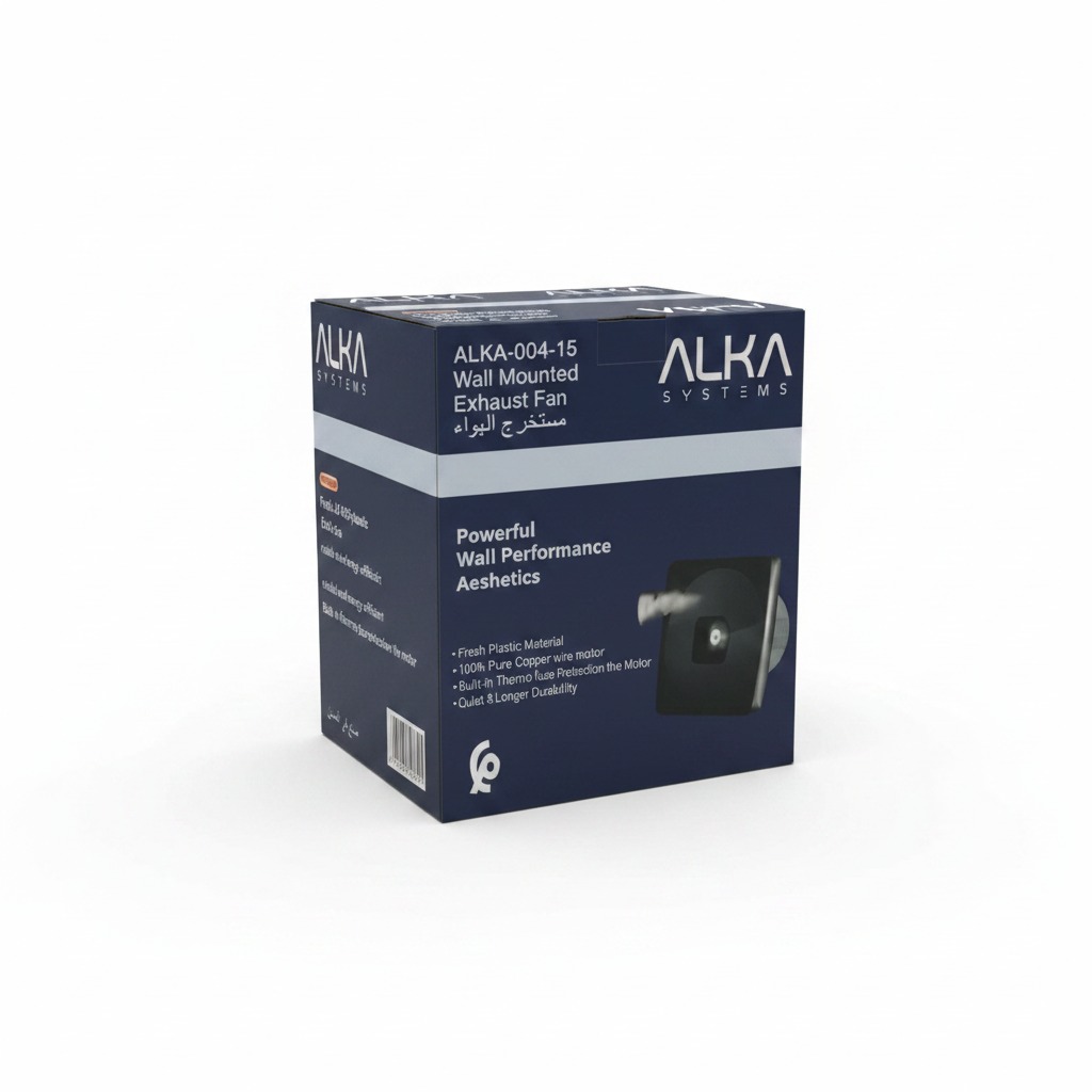 Extracteur 12Cm 220V Alka-004-15 Noir