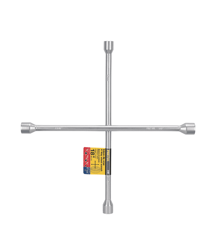 Clé en croix pour voitures et camions 45cm