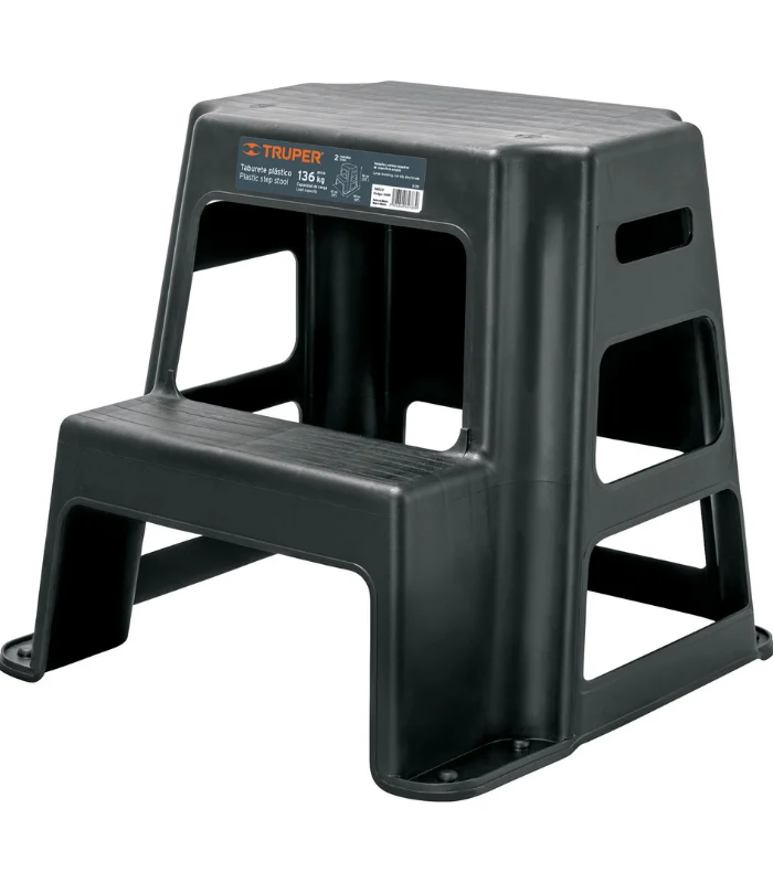 Tabouret 2 marches en plastique
