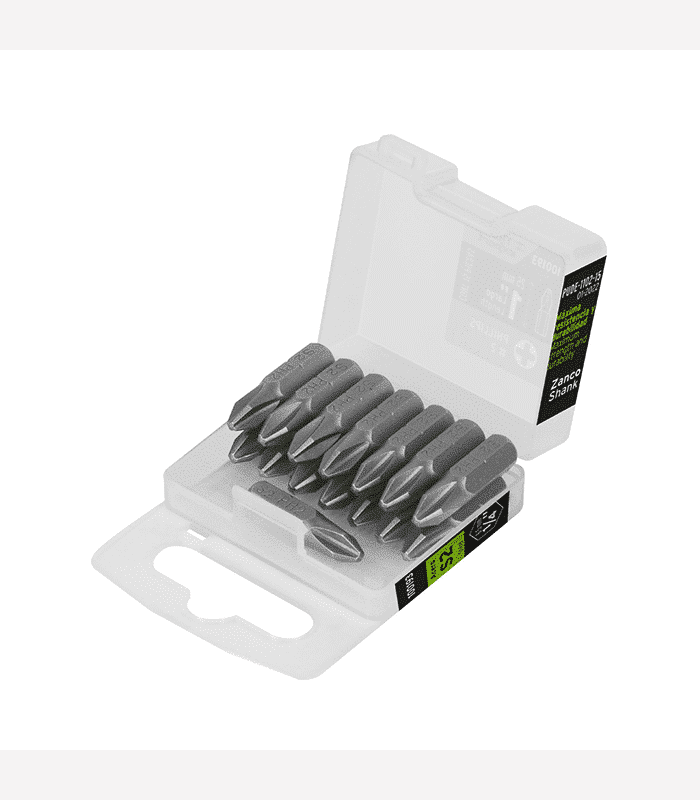 Set de 15 embouts de vissage PH2 6,5×25 mm