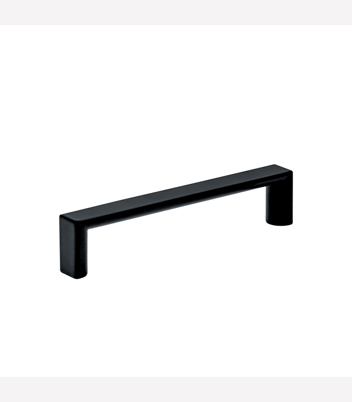 Poignee De Tirage 12,8 Cm Métallique Avec Finition Noire