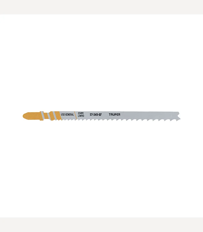 Set de 5 lames scie sauteuse 130 mm pusage général tige bim 21 DPI