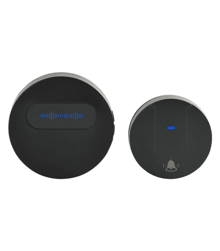 Sonnette sans fil 150 m IP68 noir