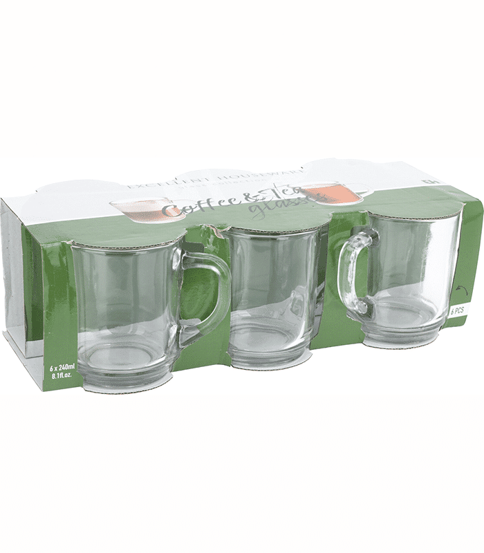 Set De 6 Tasses 240Ml
