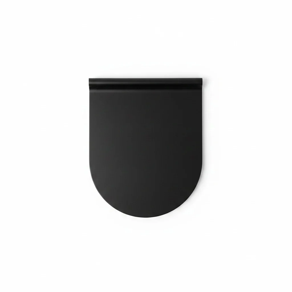 Abattant Amortissable Bella City Slim Noir Mat