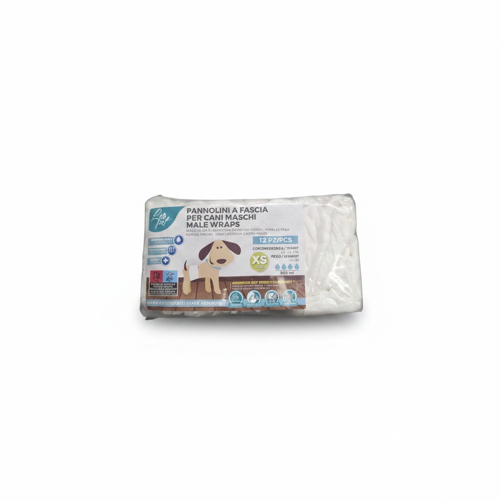 Couche à ceinture pour chiens mâles<3kg taille XS