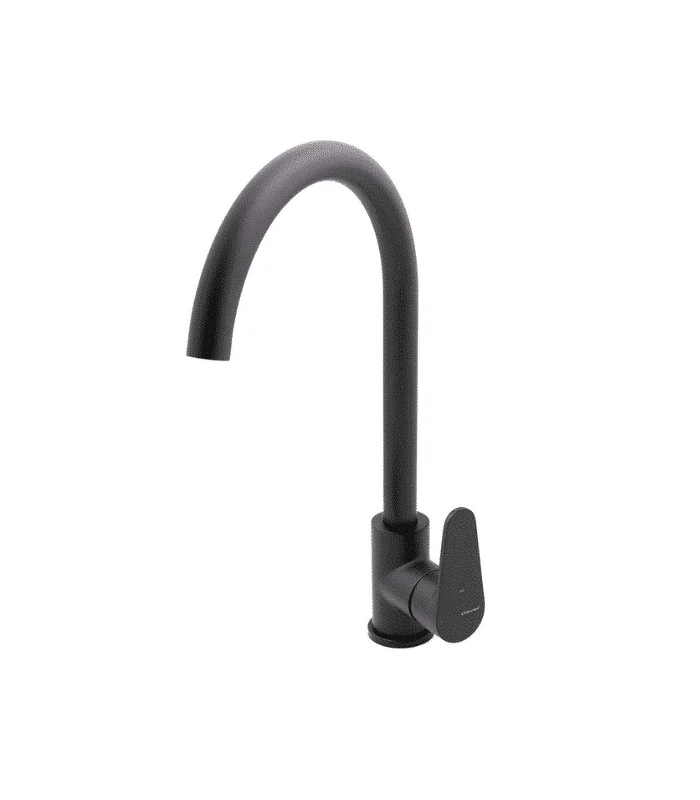 Mitigeur Évier Sur Table Noir Mat